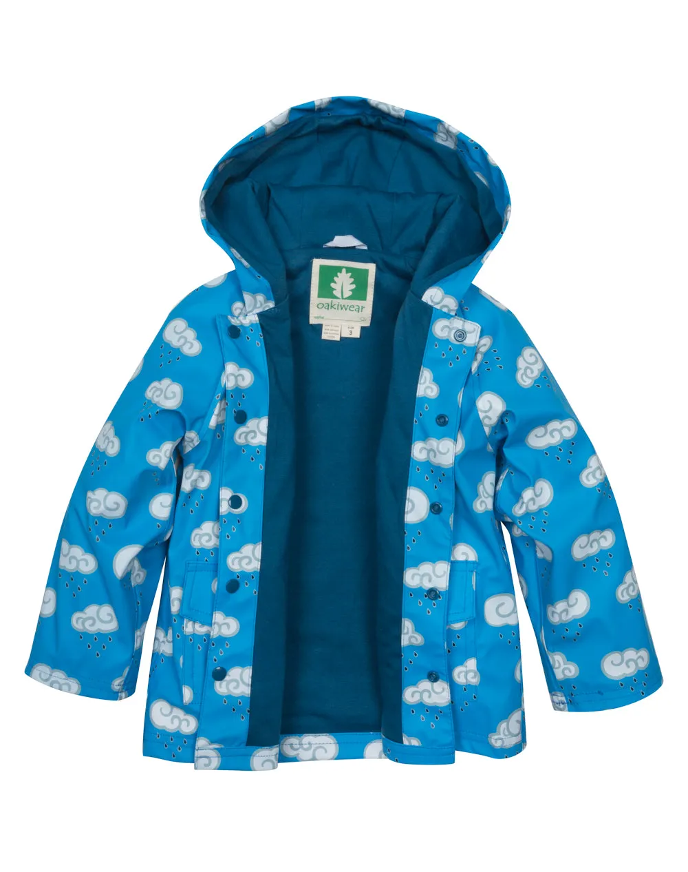 OAKIWEAR KID’S CLOUDS RAIN COAT