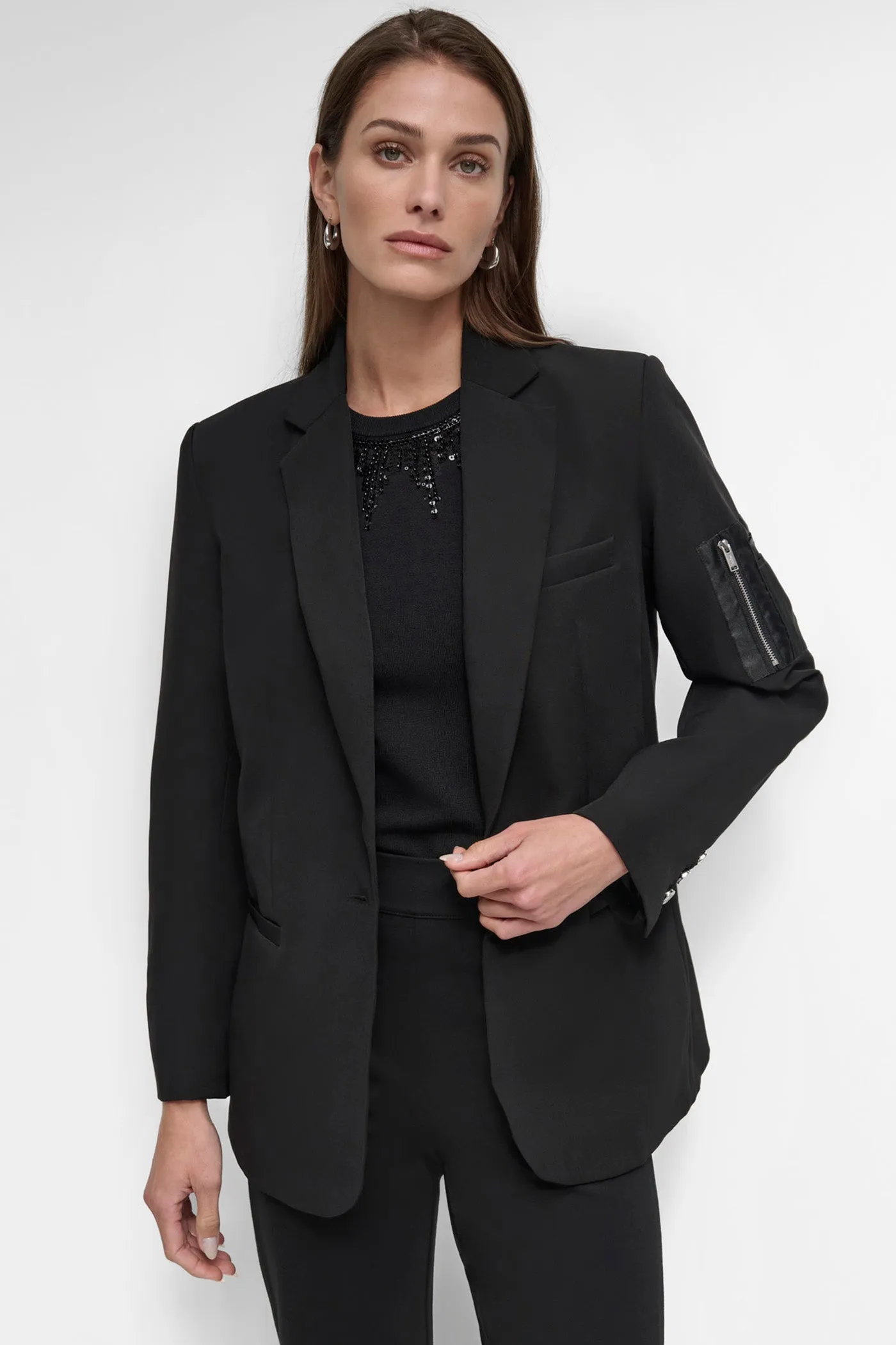 PONTE TWILL BLAZER