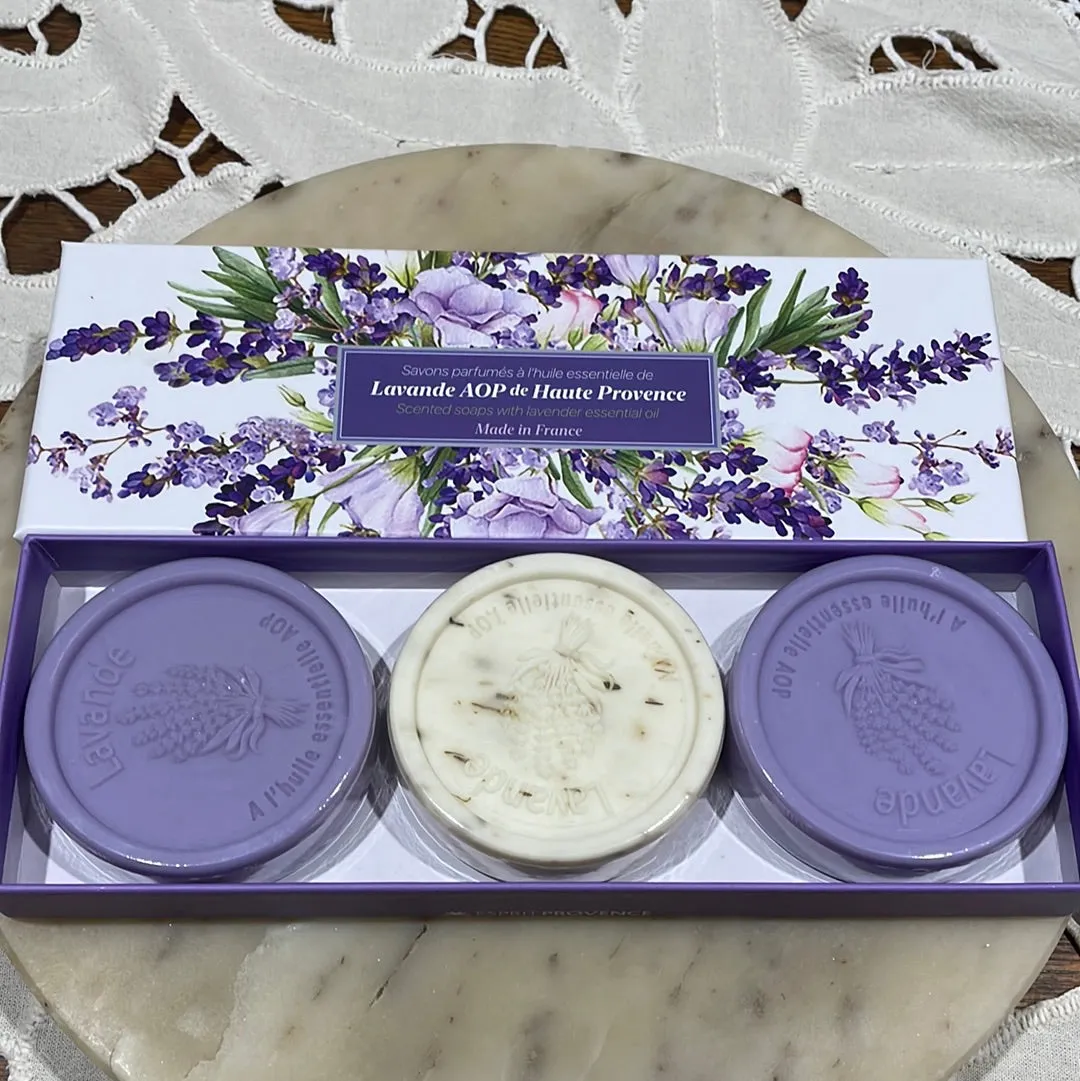 Provencal Luxury Lavender Soap Box