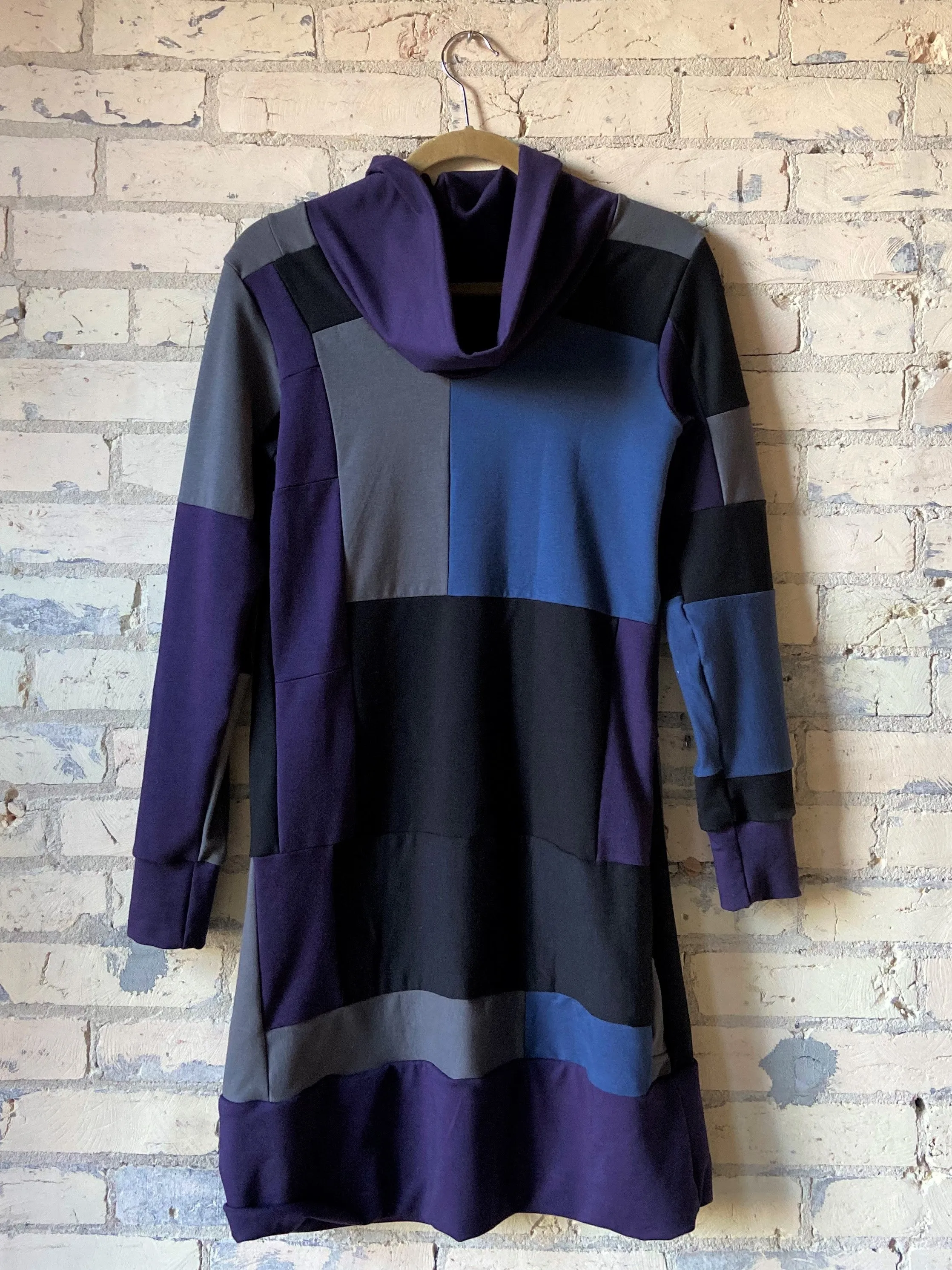 Purple Rain Patchwork Tunic