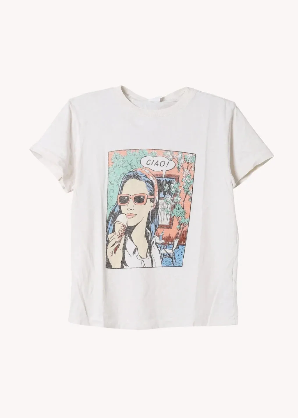 RE/DONE Classic Tee Ciao