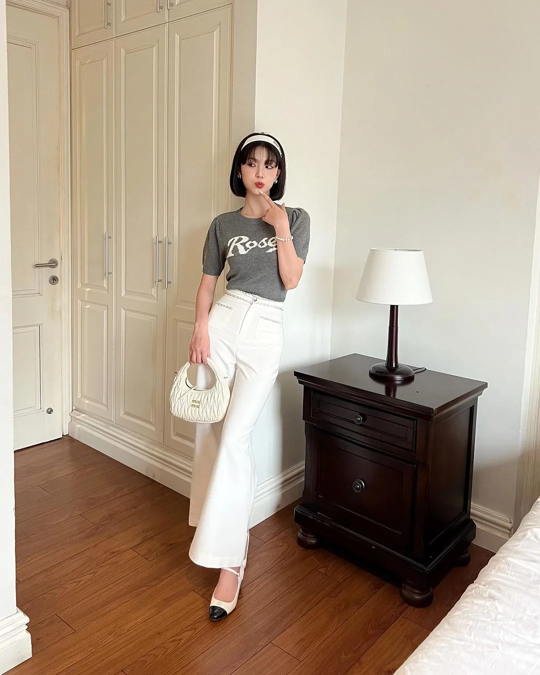 Roses Knit Top
