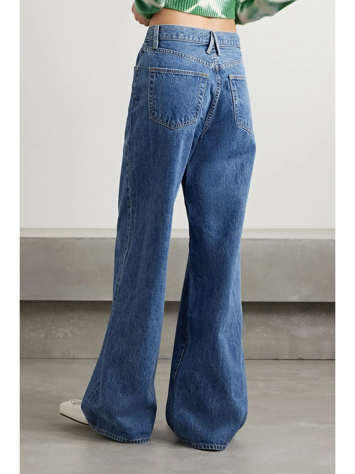 SLVRLAKE Eva Ultra High Rise Wide Leg