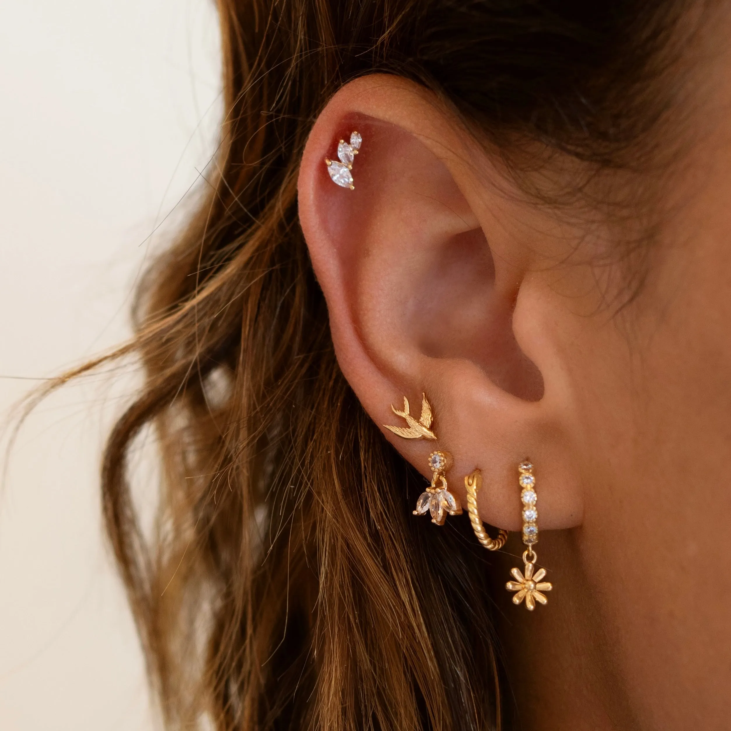 Small Twisted Hoop