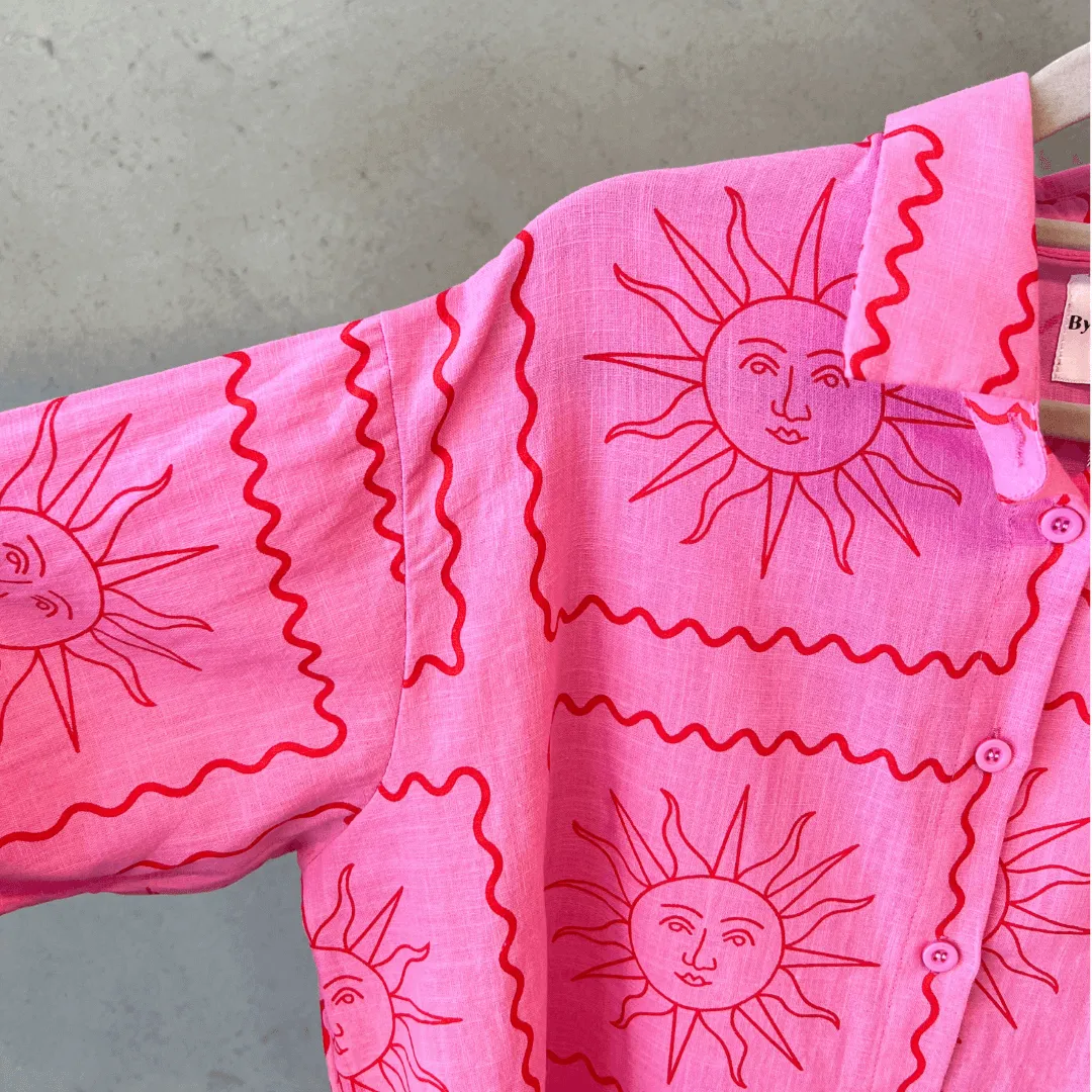 Soleil Set - Pink and Red