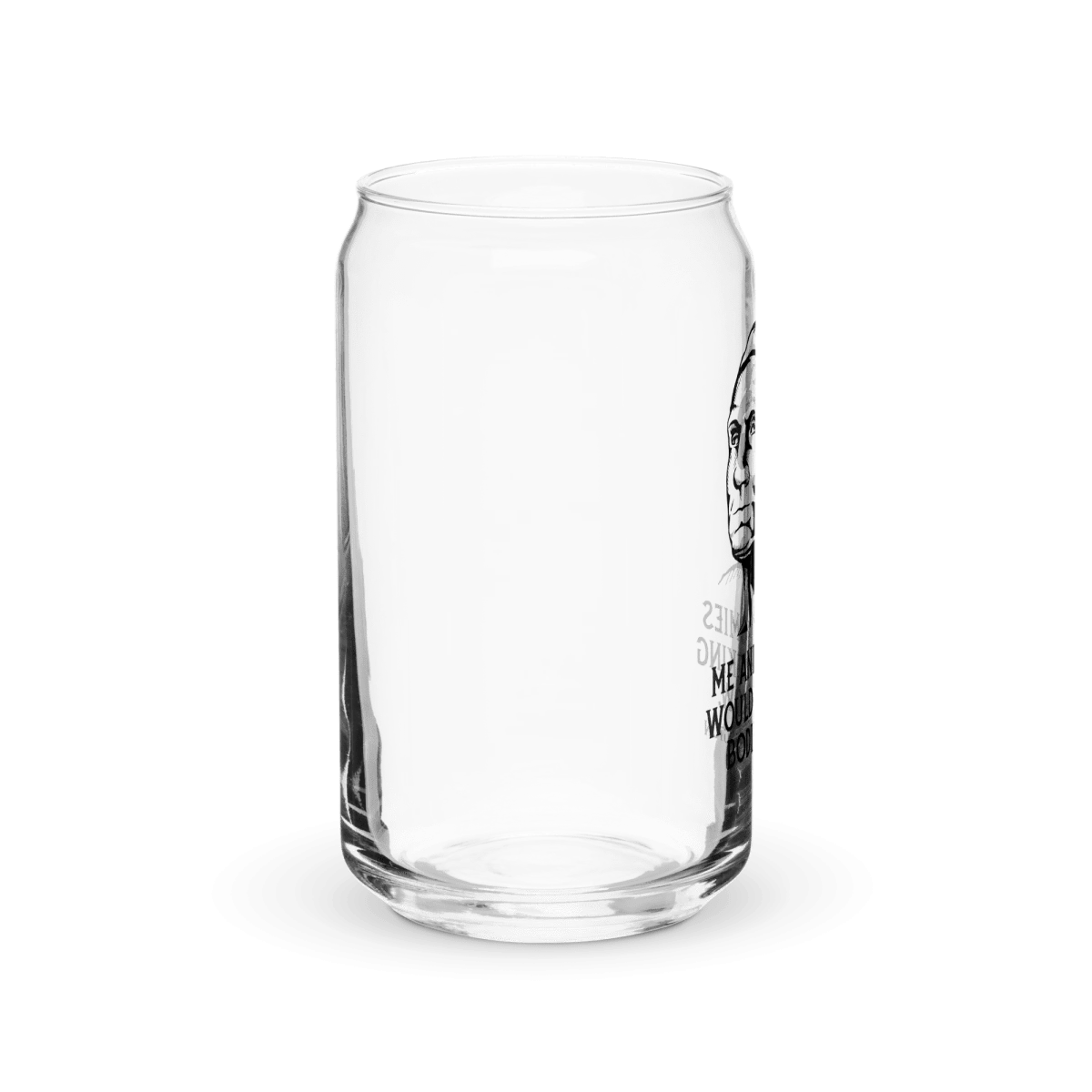 Stacking Bodies Can-shaped glass
