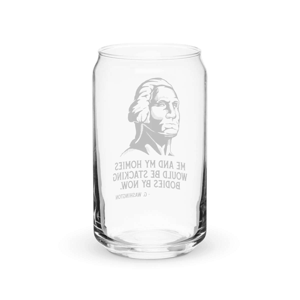 Stacking Bodies Can-shaped glass