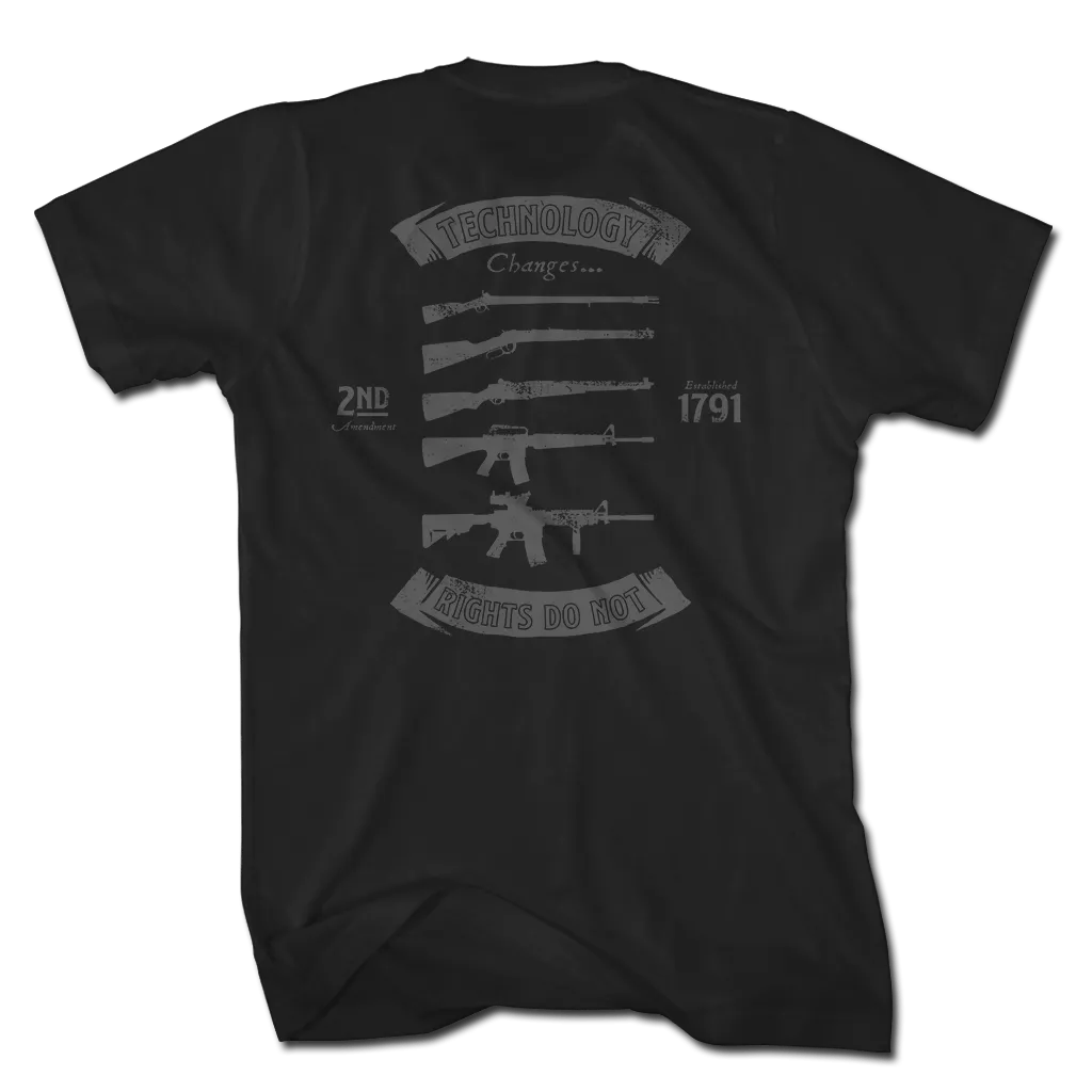 Technology Changes, Rights Do Not - Blacked Out (LIMITED)