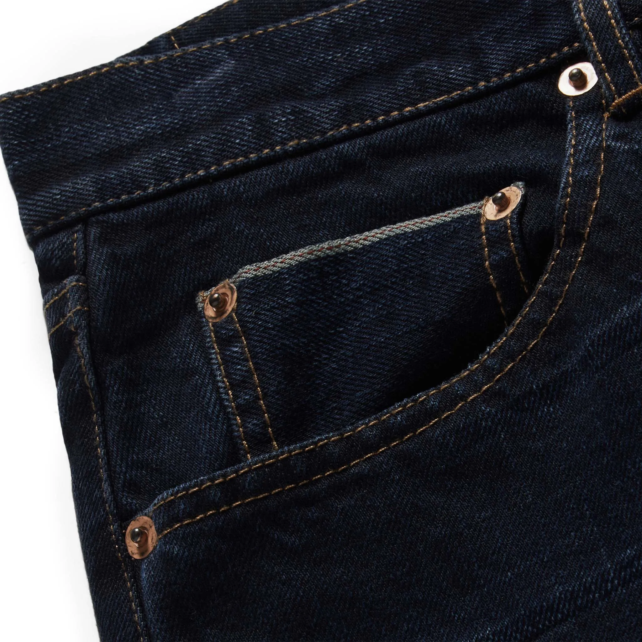 The Democratic Jean in Wallace Wash Organic Selvage