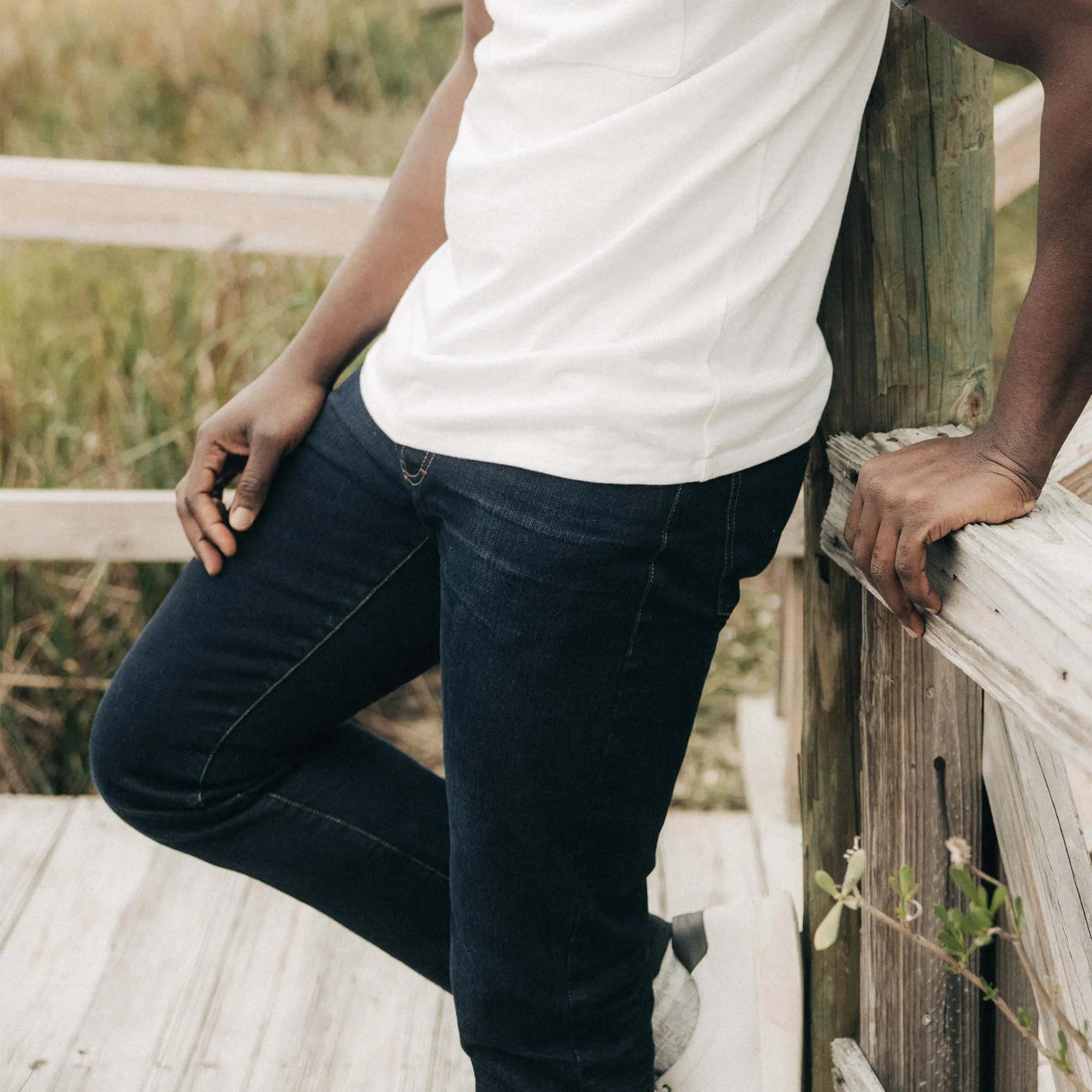The Democratic Jean in Wallace Wash Organic Selvage