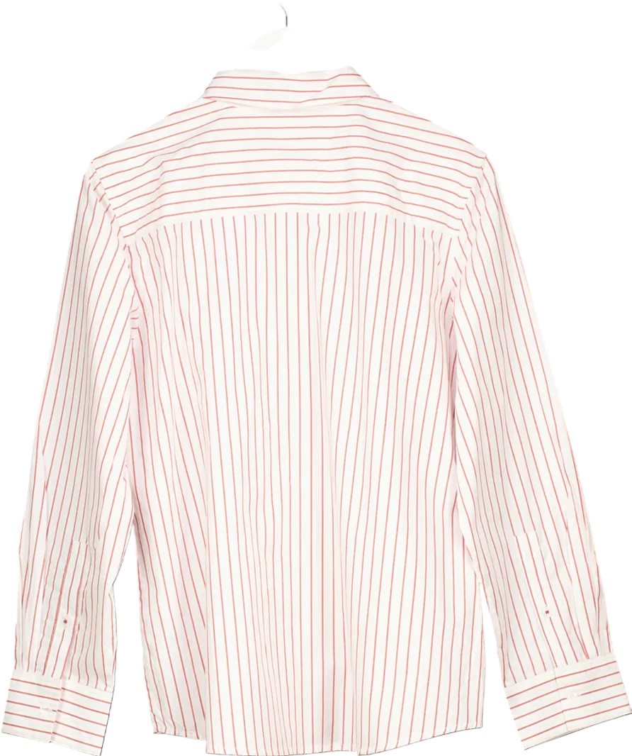 Tommy Hilfiger Red Striped Regular Fit Shirt UK 14