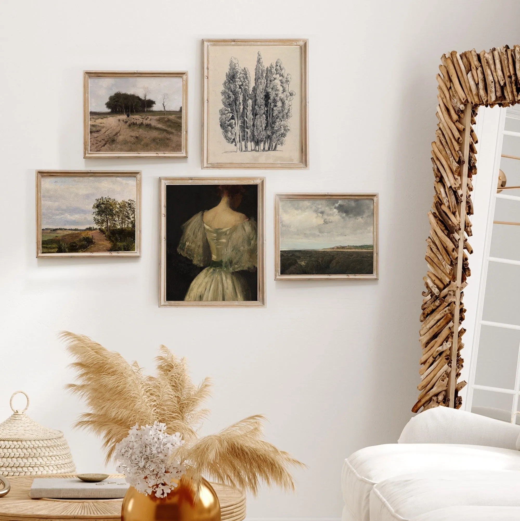 Vintage Gallery Wall Art
