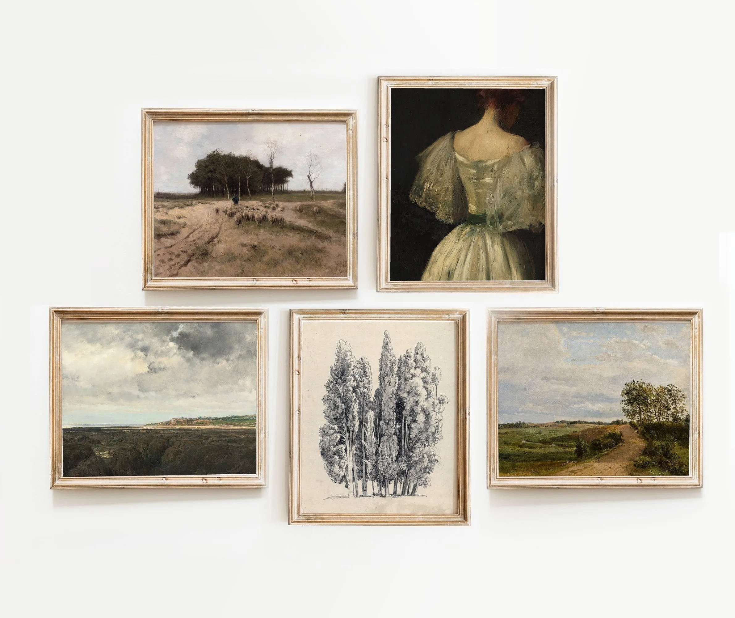 Vintage Gallery Wall Art