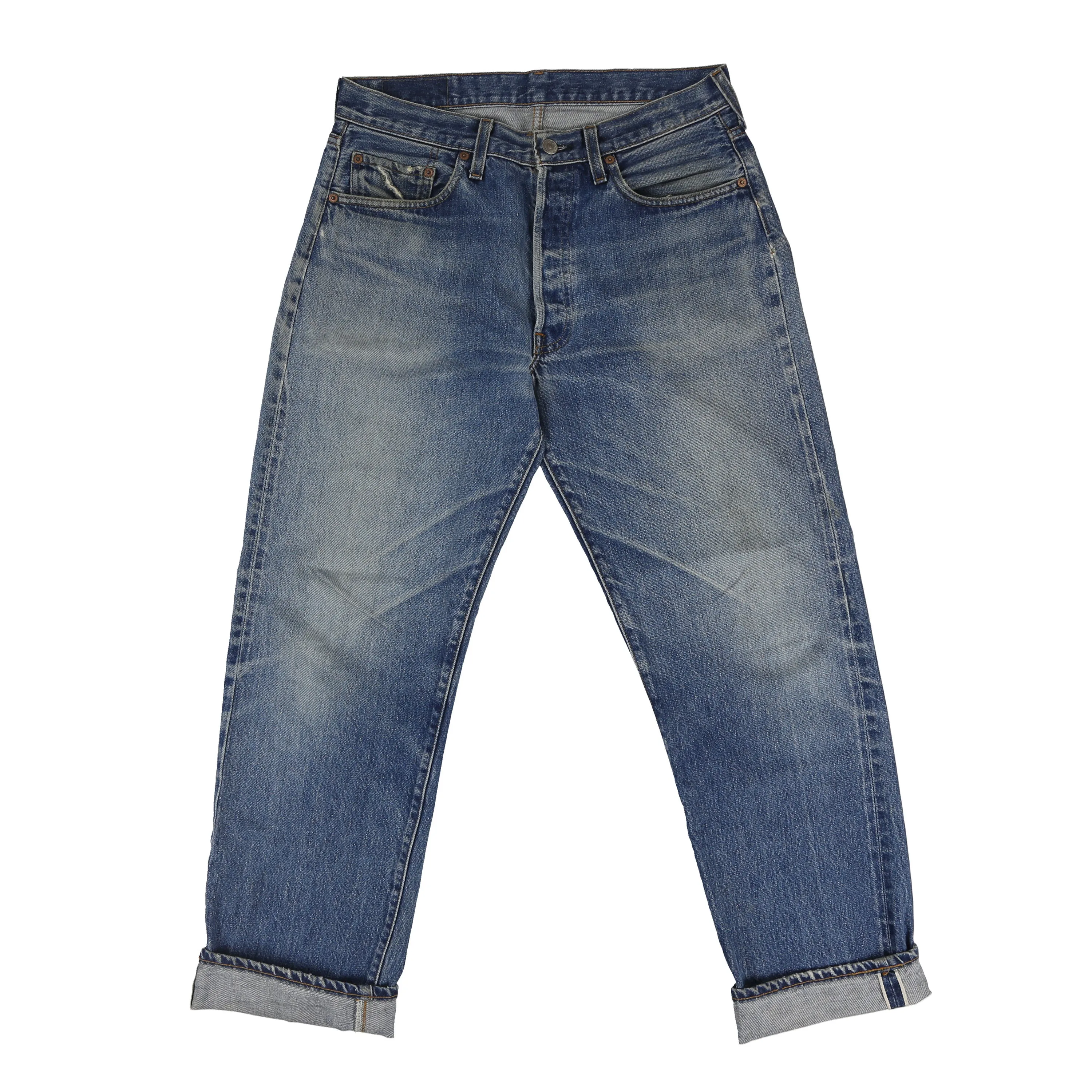Vintage Levis 501 Big E Selvedge Denim Jeans