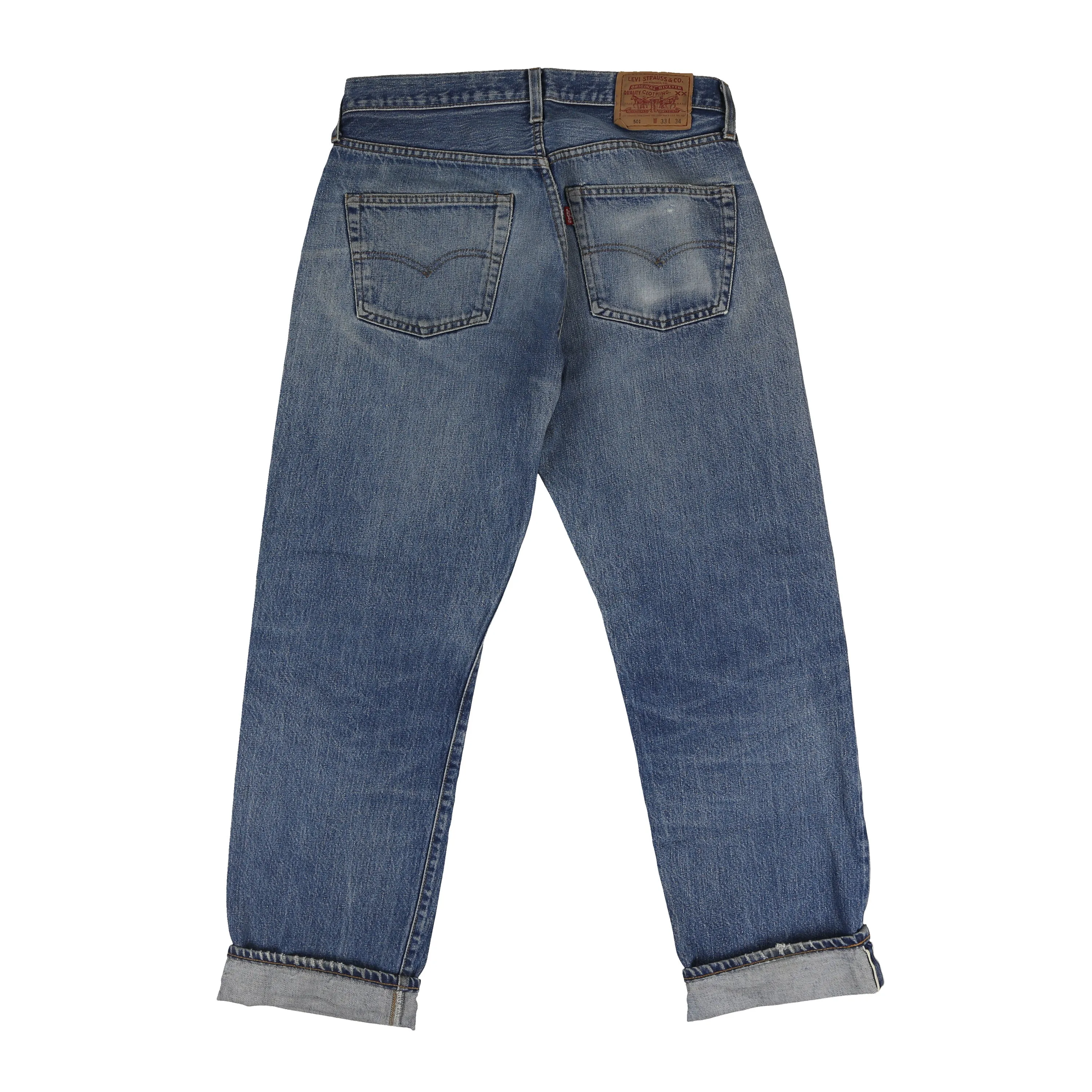 Vintage Levis 501 Big E Selvedge Denim Jeans