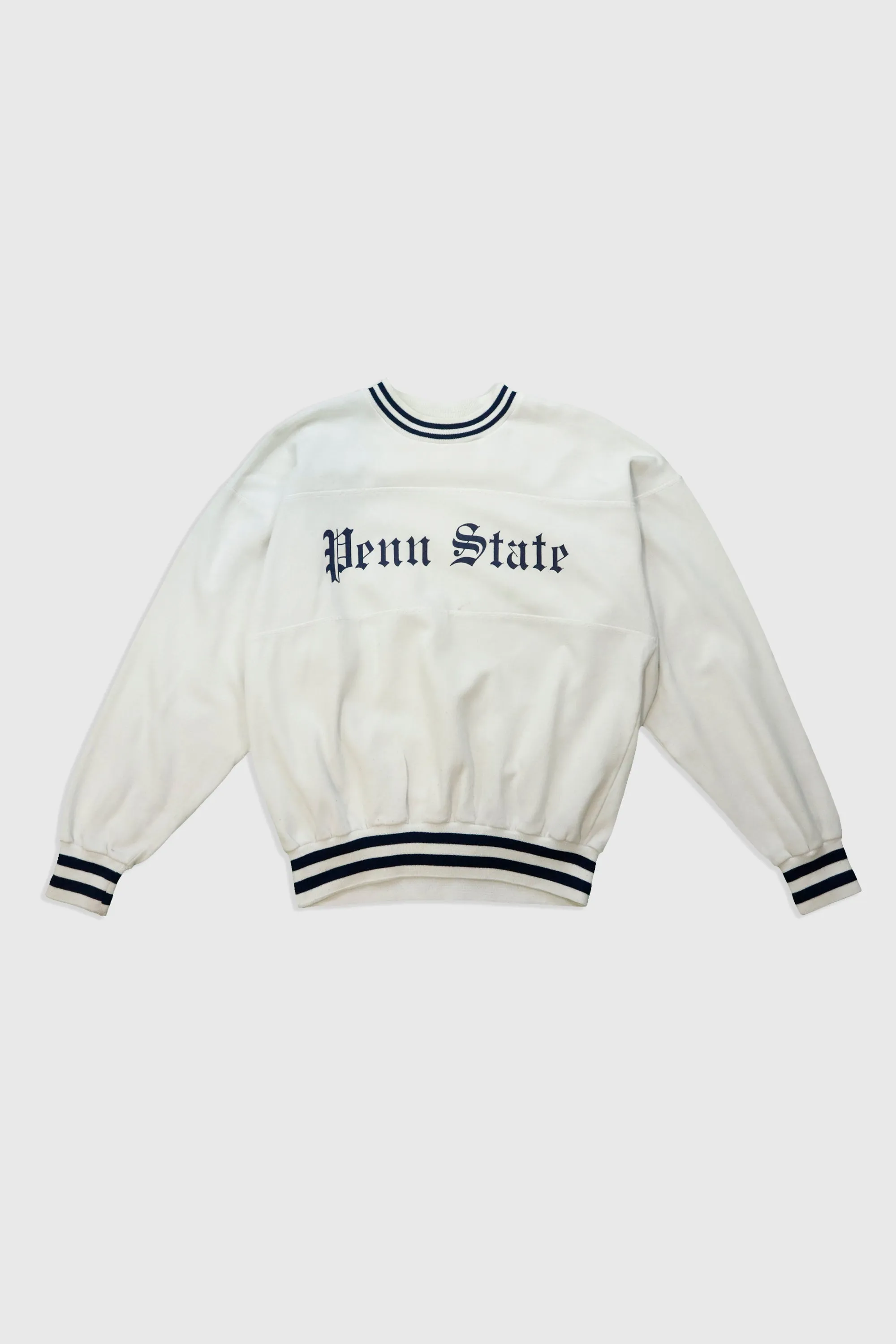 Vintage Penn State Script Lettering Sweatshirt Sz M