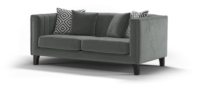 Wildo Luxury Sofa Set in Suede