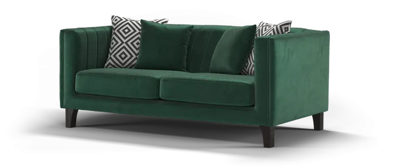 Wildo Luxury Sofa Set in Suede