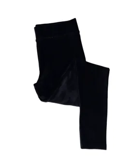 Women Velvet Pants - Black